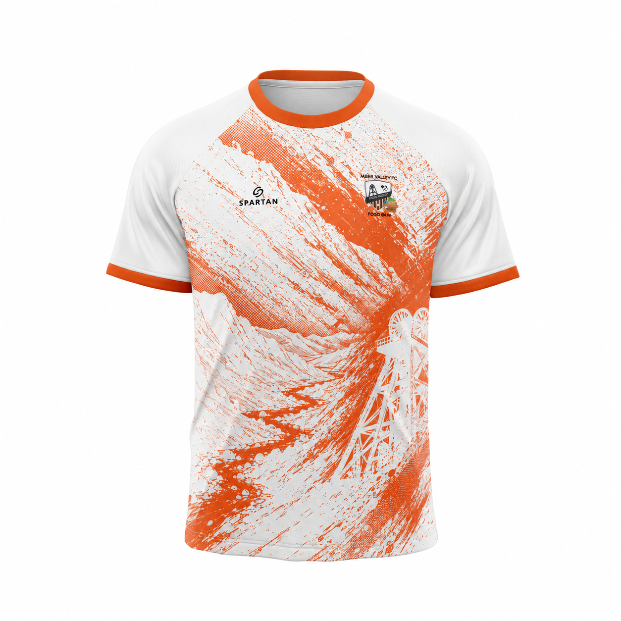 Aber Valley FC U9s Bespoke T-Shirt White