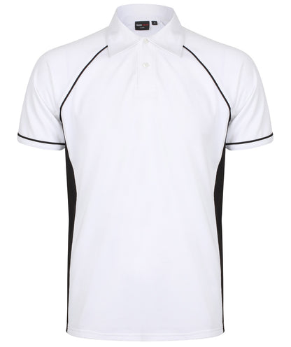 Finden + Hales Performance Piped Polo Shirt