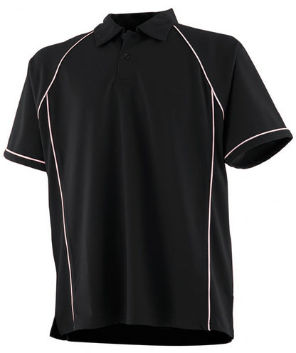 Finden + Hales Performance Piped Polo Shirt