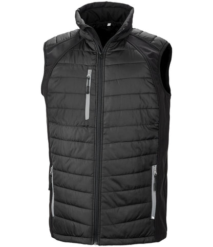 Unisex Result Recycled Compass Padded Gilet
