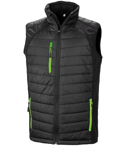 Unisex Result Recycled Compass Padded Gilet