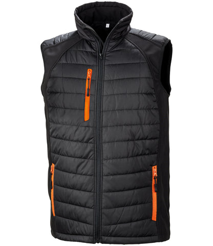Unisex Result Recycled Compass Padded Gilet