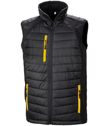 Unisex Result Recycled Compass Padded Gilet