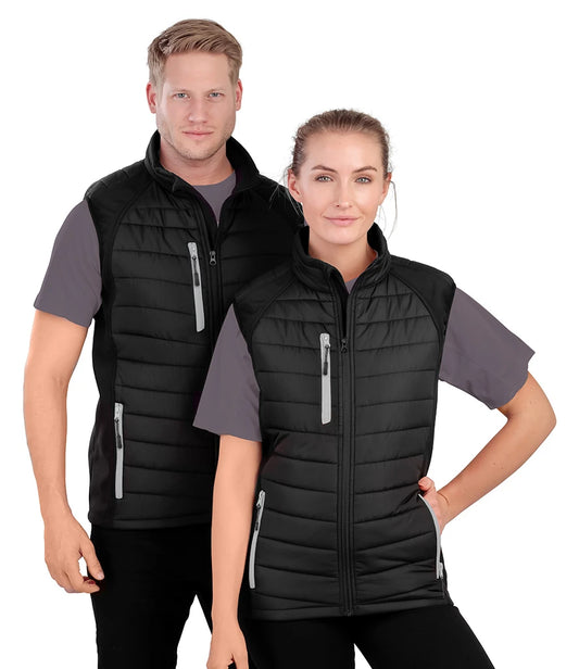 Unisex Result Recycled Compass Padded Gilet