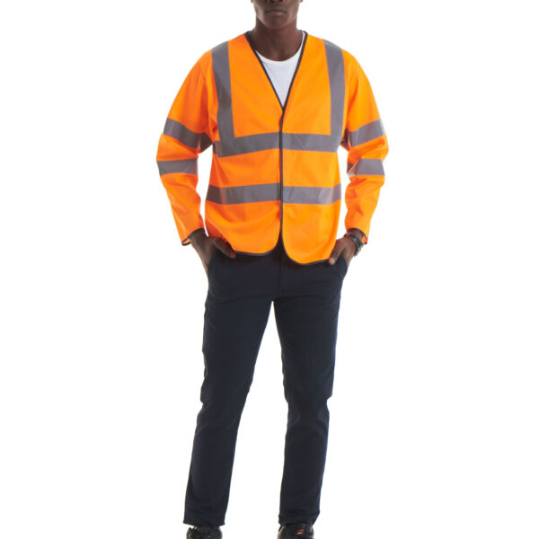 Long Sleeve Safety Waist Coat