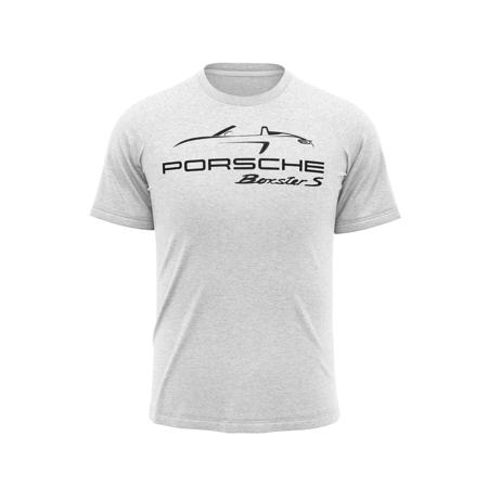 Mens Porsche Boxster S T-Shirt - White