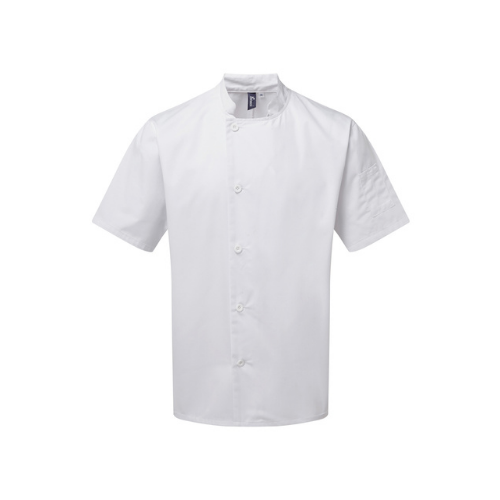 Premier Essential Short Sleeve Chef's Jacket