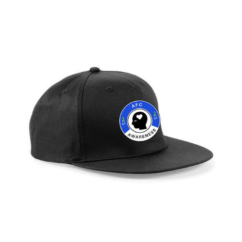 AFC Awareness 5 Panel Snapback Rapper Cap