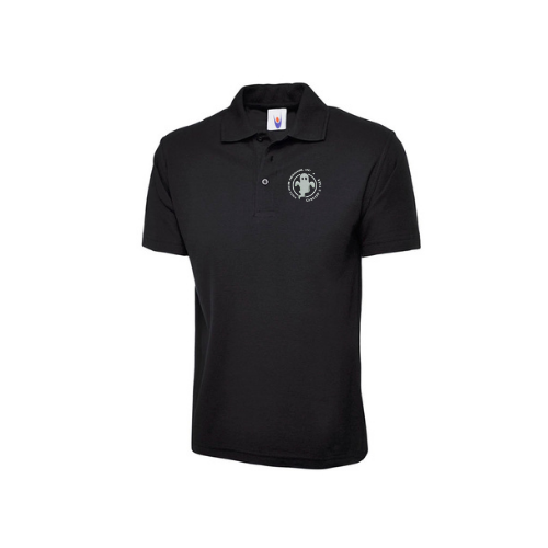 South Wales Paranormal Unit Polo Shirt - Black