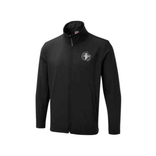 South Wales Paranormal Unit Soft Shell Jacket - Black