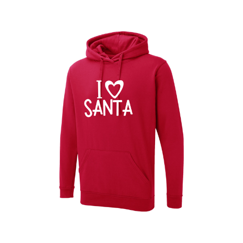 I love Santa Hoodie - Kids