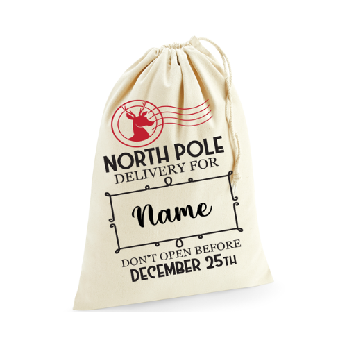 Christmas Sack - North Pole Delivery