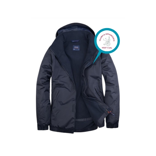 Adult Unisex Premium Outdoor Jacket - Navy - Skeleton