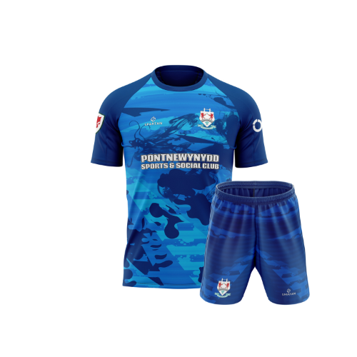 Pontnewynydd AFC Home Shirt & Short - Kids