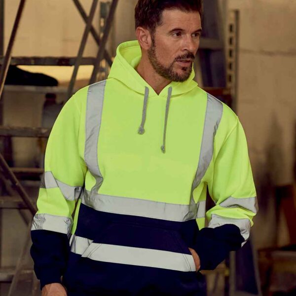 Yoko Hi-Vis Pull Over Hoodie