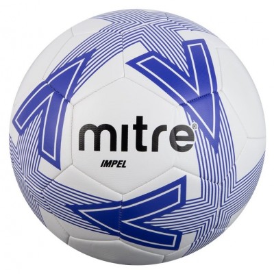 Mitre Impel Football - White & Blue