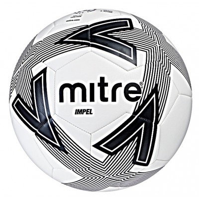 Mitre Impel Football - White & Black