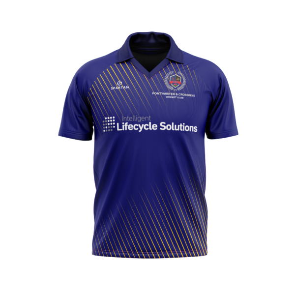 Pontymister & Cross Keys Cricket Club Playing Shirt - Kids