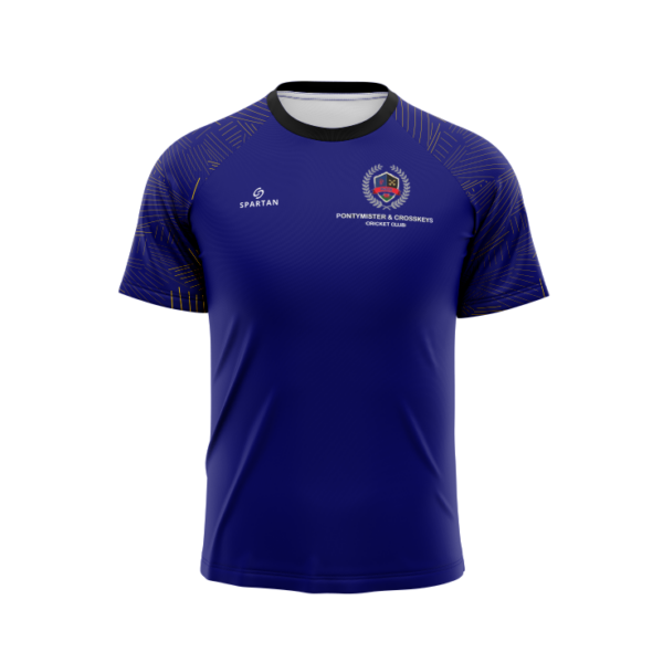 Pontymister & Cross Keys Cricket Club T-Shirt - Adults