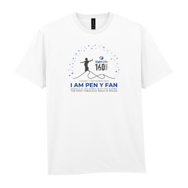 Kids Sight Life I AM PEN Y FAN Cotton T-Shirt - White