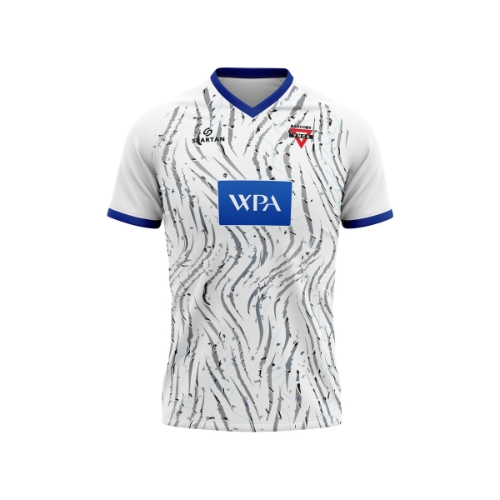 Bargoed YMCA Under 12's White Jersey - Adults